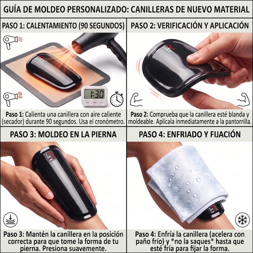 Canilleras Termomoldeables