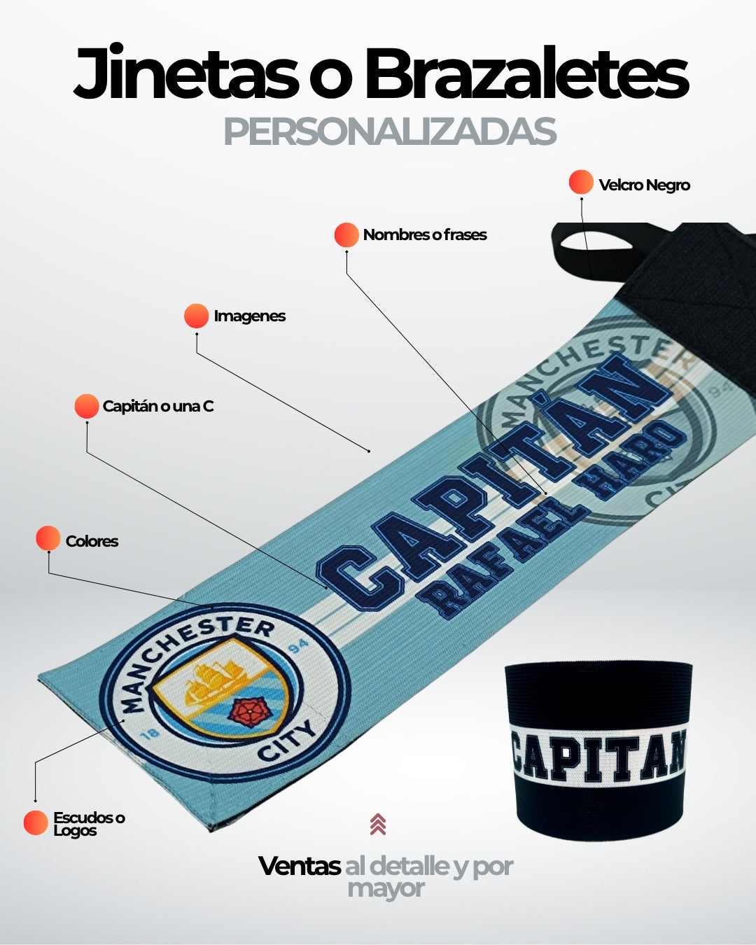 Jinetas personalizadas